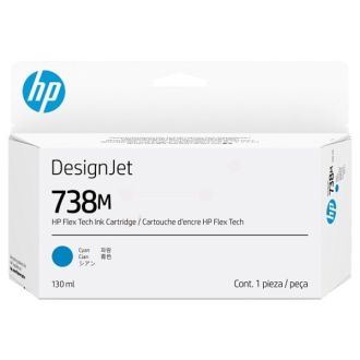 Cartouche d'origine HP A24VMA / 738M - cyan