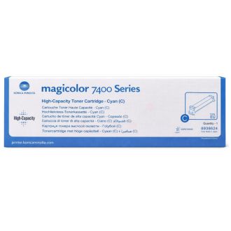 Toner d'origine Konica Minolta 8938624 - cyan