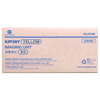 Photoconducteur d'origine Konica Minolta AAJV06E / IUP-36 Y - jaune
