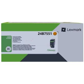 Toner d'origine Lexmark 24B7551 - jaune