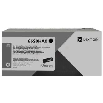 Toner d'origine Lexmark 66S0HA0 - noir
