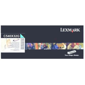 Unité développeur d'origine Lexmark C540X32G - cyan