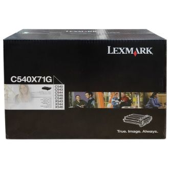 Tambour d'origine Lexmark C540X71G - noir