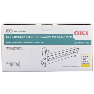 Tambour d'origine OKI 01247401 - jaune