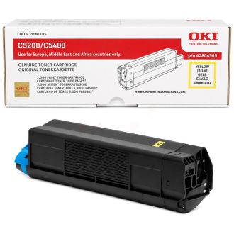 Toner d'origine OKI 42804505 - jaune