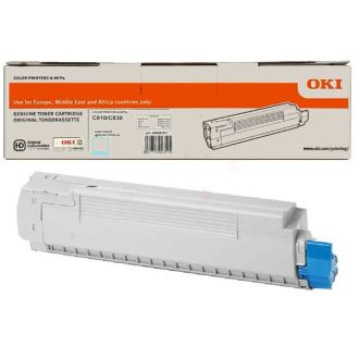 Toner d'origine OKI 44059107 - cyan