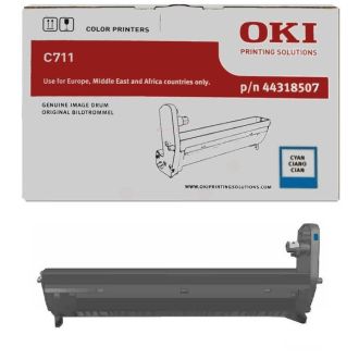Tambour d'origine OKI 44318507 - cyan