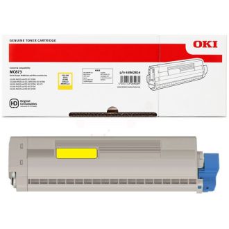 Toner d'origine OKI 45862814 - jaune