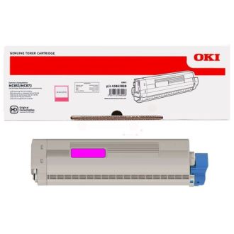 Toner d'origine OKI 45862838 - magenta
