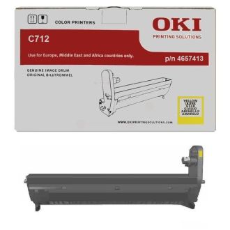 Tambour d'origine OKI 46507413 - jaune