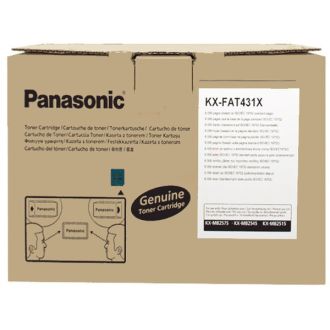 Toner d'origine Panasonic KXFAT431X - noir