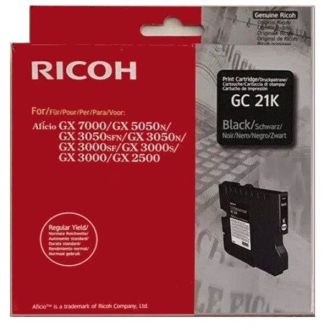 Cartouche d'origine Ricoh 405532 / GC-21 K - noire
