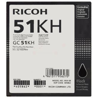 Cartouche d'origine Ricoh 405862 / GC-51 KH - noire