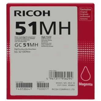 Cartouche d'origine Ricoh 405864 / GC-51 MH - magenta