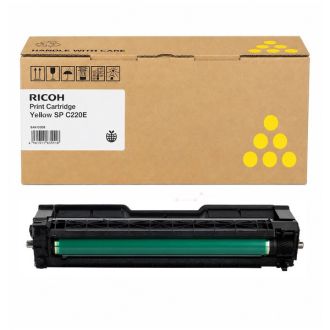 Toner d'origine Ricoh 406106 / SPC 220 E - jaune