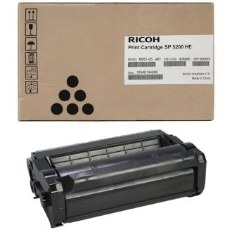 Toner d'origine Ricoh 406685 / SP 5200 HE - noir