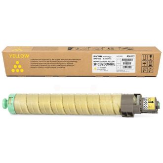 Toner d'origine Ricoh 820117 / TYPE SP C 820 - jaune