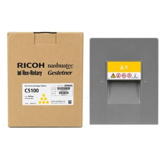 Toner d'origine Ricoh 828222 / TYPE C 5100 - jaune