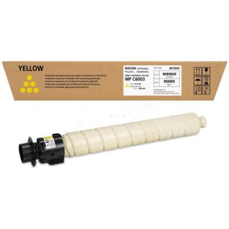 Toner d'origine Ricoh 841854 / MP C 6003 - jaune