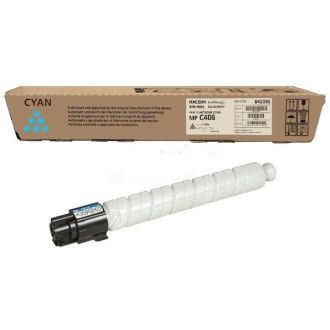 Toner d'origine Ricoh 842096 / MPC 406 - cyan