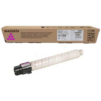 Toner d'origine Ricoh 842097 / MPC 406 - magenta