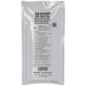 Développeur d'origine Sharp MX36GVBA - noir