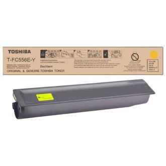 Toner d'origine Toshiba 6AK00000362 / T-FC 556 E-Y - jaune
