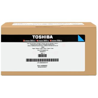 Toner d'origine Toshiba 6B000000747 / T-305PC-R - cyan