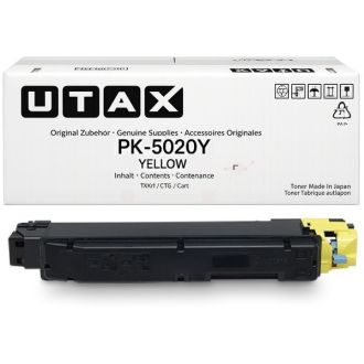 Toner d'origine Utax 1T02YJAUT0 / PK-5020 Y - jaune