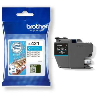 Cartouche d'origine Brother LC421C - cyan
