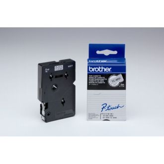 Ruban cassette d'origine Brother TCM91 - noir, transparent
