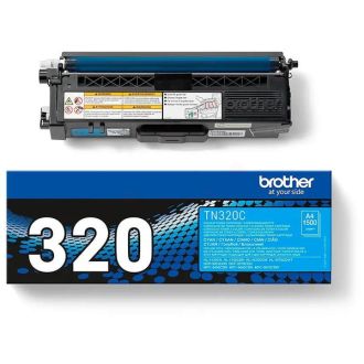 Toner d'origine Brother TN320C - cyan