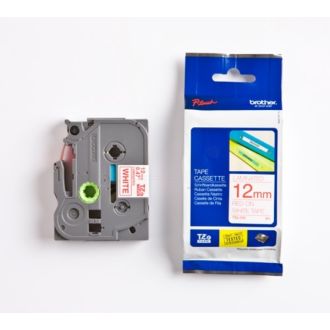 Ruban cassette d'origine Brother TZE232 - rouge, blanc