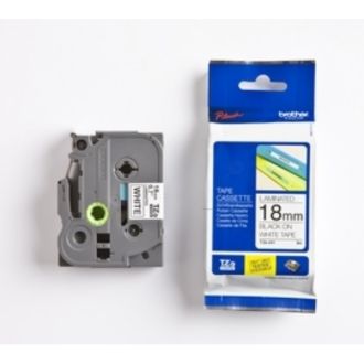 Ruban cassette d'origine Brother TZE241CIV - multipack 20 couleurs : noir, blanc