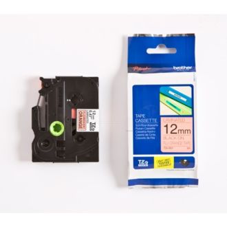 Ruban cassette d'origine Brother TZEB31 - noir, orange