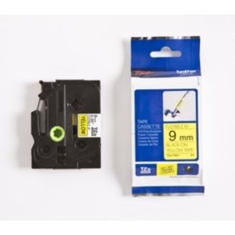 Ruban cassette d'origine Brother TZEFX621 - noir, jaune
