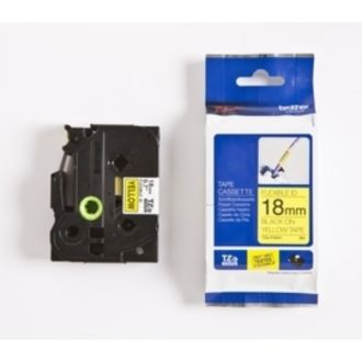 Ruban cassette d'origine Brother TZEFX641 - noir, jaune