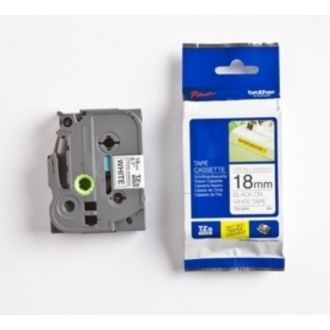 Ruban cassette d'origine Brother TZES241 - noir, blanc