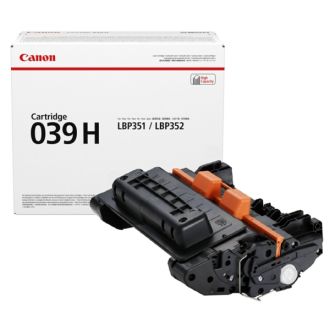 Toner d'origine Canon 0288C002 / 039 H - noir