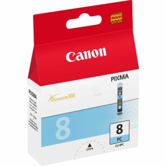 Cartouche d'origine Canon 0624B001 / CLI-8 PC - cyan photo