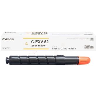 Toner d'origine Canon 1001C002 / C-EXV 52 - jaune