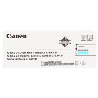 Tambour d'origine Canon 3787B003 / C-EXV 34 - cyan