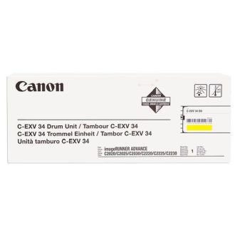 Tambour d'origine Canon 3789B003 / C-EXV 34 - jaune