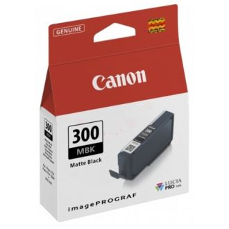 Cartouche d'origine Canon 4192C001 / PFI-300 MBK - noire