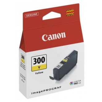 Cartouche d'origine Canon 4196C001 / PFI-300 Y - jaune