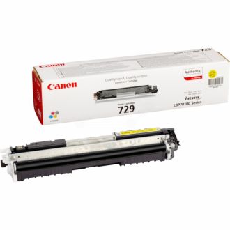 Toner d'origine Canon 4367B002 / 729 Y - jaune