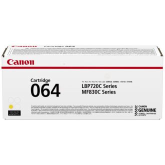 Toner d'origine Canon 4931C001 / 064 - jaune