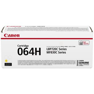 Toner d'origine Canon 4932C002 / 064 H - jaune