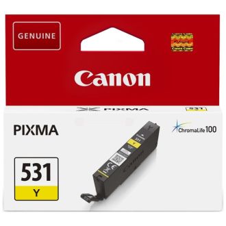 Cartouche d'origine Canon 6121C001 / CLI-531 Y - jaune