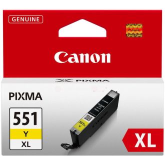 Cartouche d'origine Canon 6446B001 / CLI-551 YXL - jaune